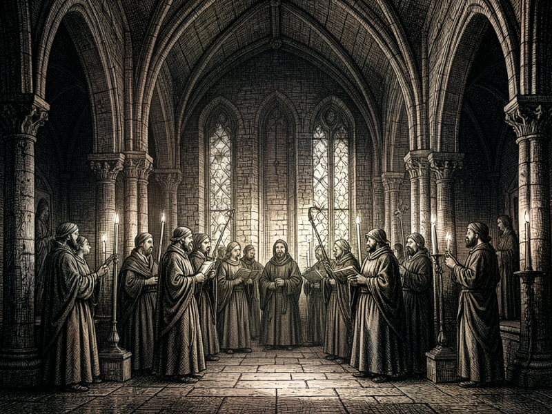 Vigil at the Stone Cloister