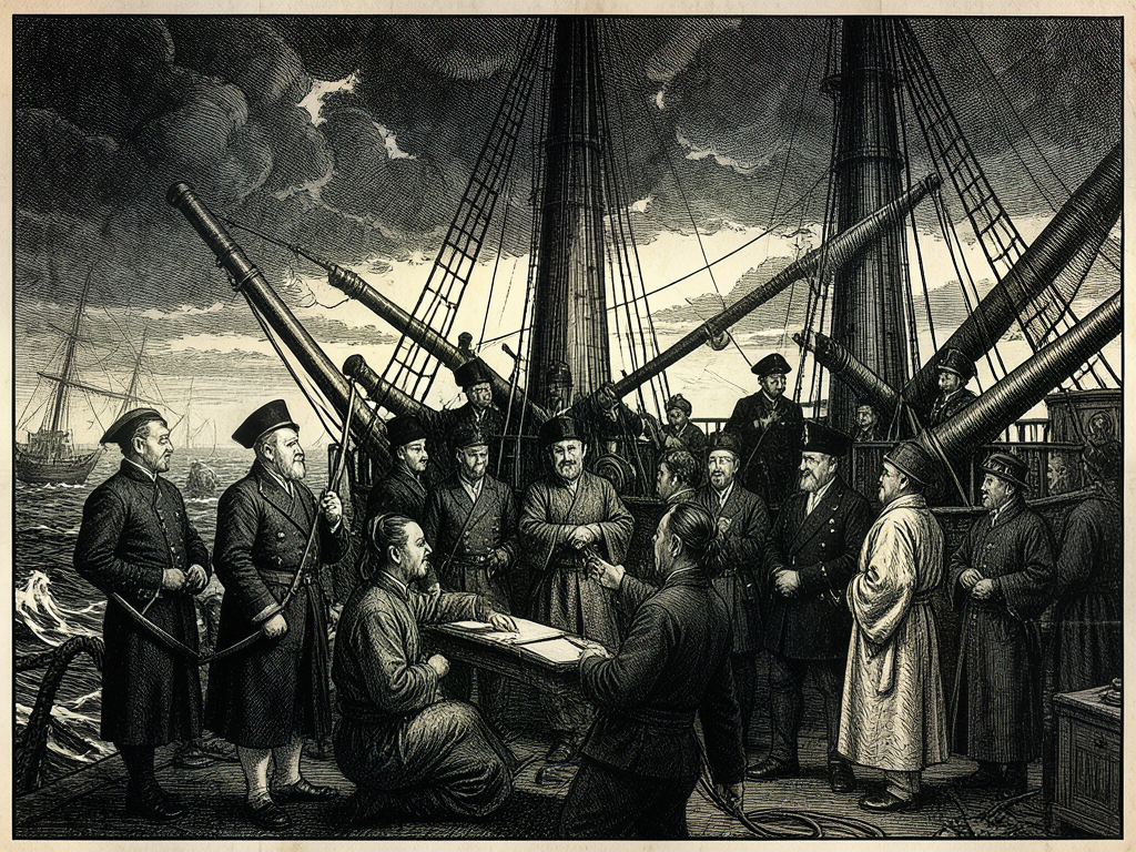The Dragon's Humiliation: Treaty of Nanking Seals the Fate of the Celestial Empire