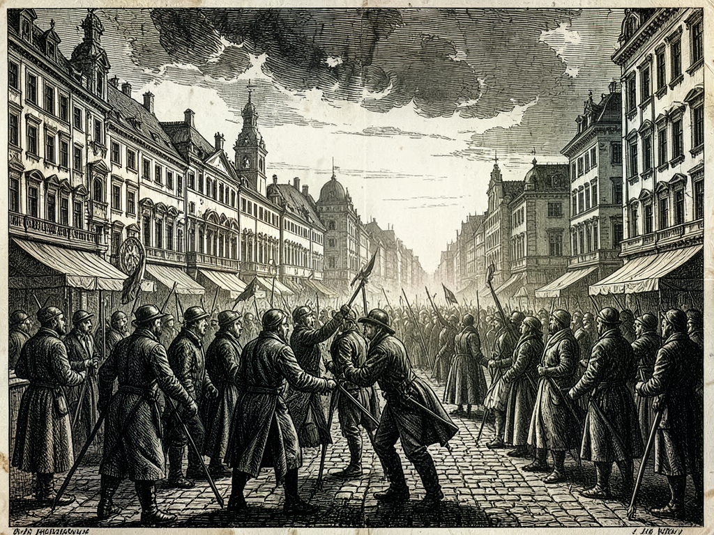 The Imperial Ledger and the River's Pulse: Observations from the Wiener Zeitung