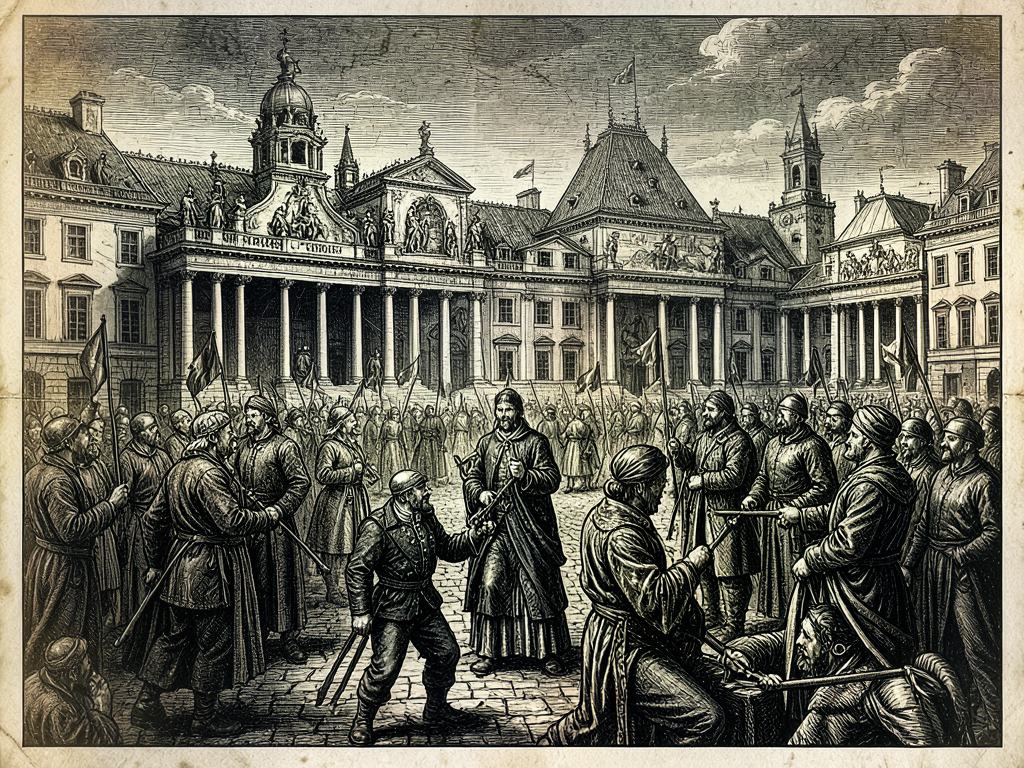 The Crown of Hellas in Peril: King Otto Compelled to Yield to the Constitutional Will of Athens