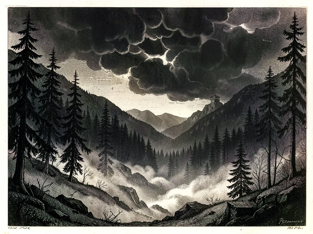 Royal Meteorological Chronicle: Starry Firmament under Waxing Gibbous