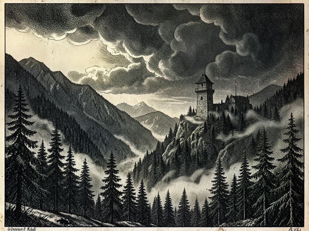 Royal Meteorological Chronicle: Gothic Mountain Stillness