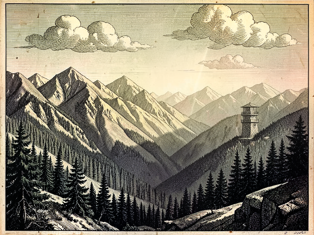 The Breath of the Carpathians: A Chronicle of Stillness and the Waxing Moon