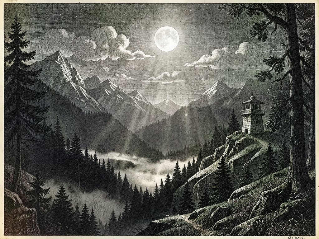 Royal Meteorological Chronicle: Nocturnal Spectral Fog under Waning Gibbous