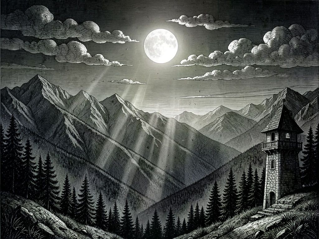 Royal Meteorological Chronicle: The Stillness of the Waning Gibbous