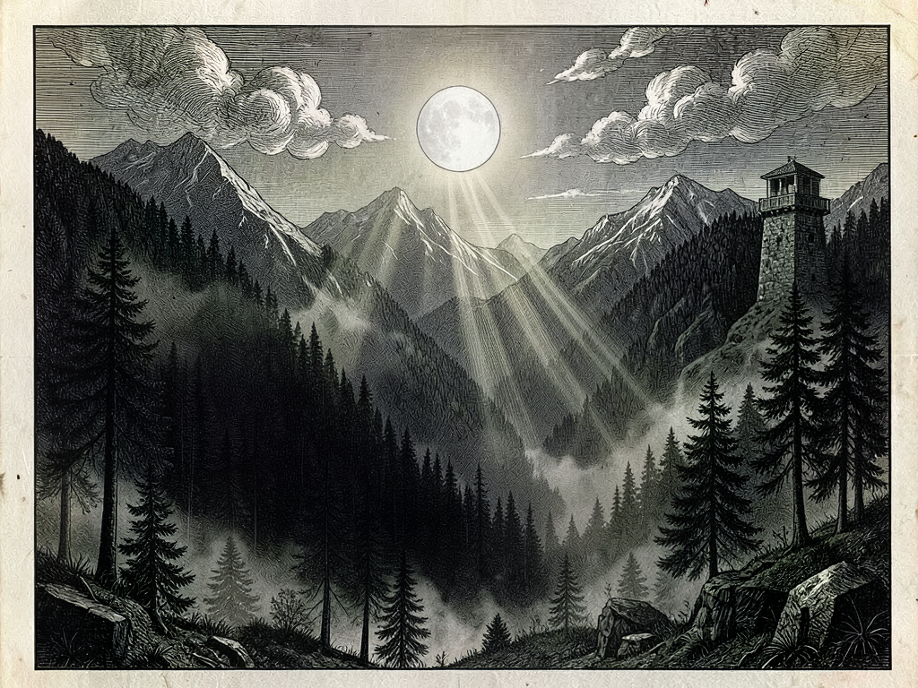 Royal Meteorological Chronicle: Nocturnal Spectral Fog under Waning Gibbous