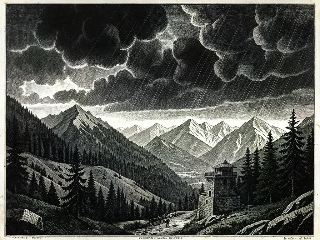 The Dying Moon's Veil: A Chronicle of the Approaching Tempest