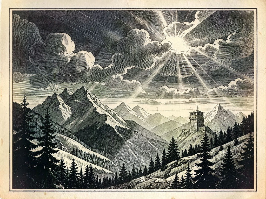 The Weeping Sky of the Carpathians: A Chronicle of Falling Mercury and Veiled Summits