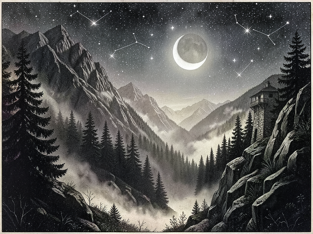 Royal Meteorological Chronicle: Nocturnal Spectral Fog under Waning Crescent