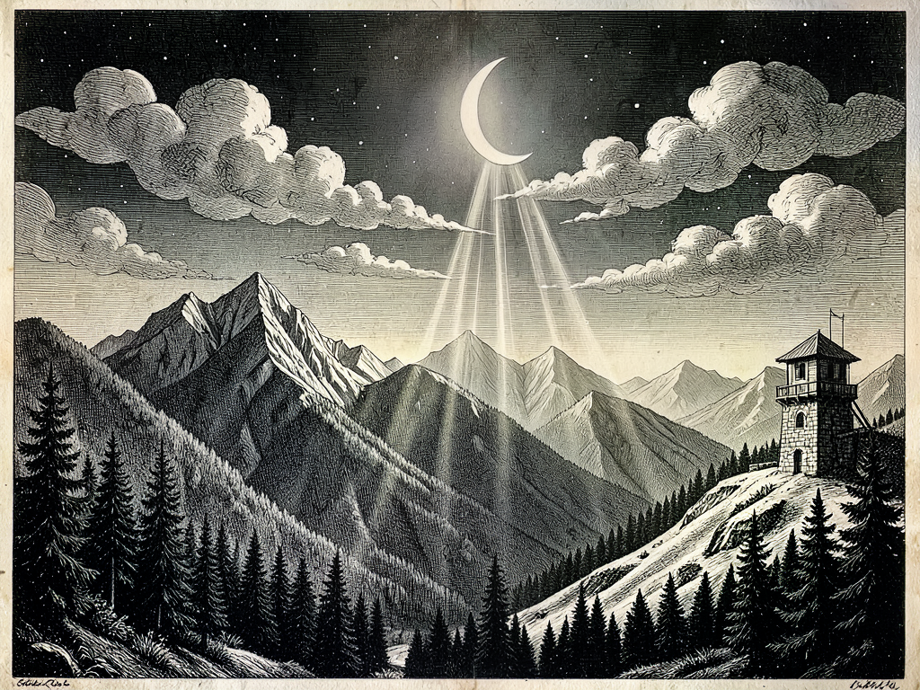 Carpathian Nocturne: A Chronicle of Stillness and Starlight at the Scarlet Ridge Observatory