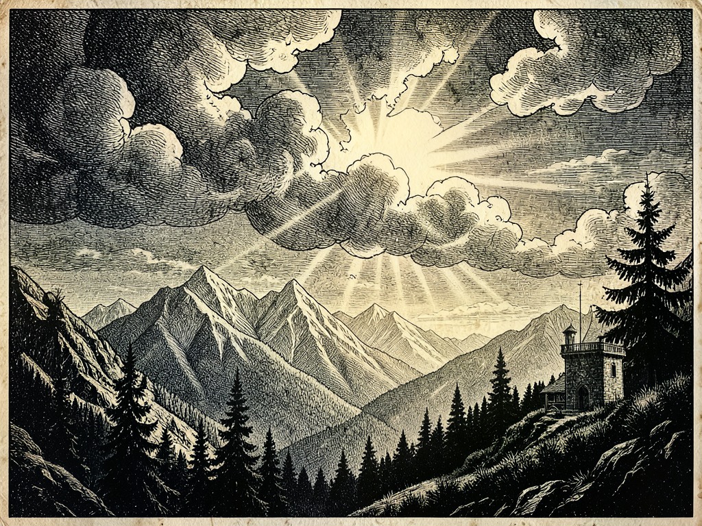 Royal Meteorological Chronicle: Gothic Mountain Stillness