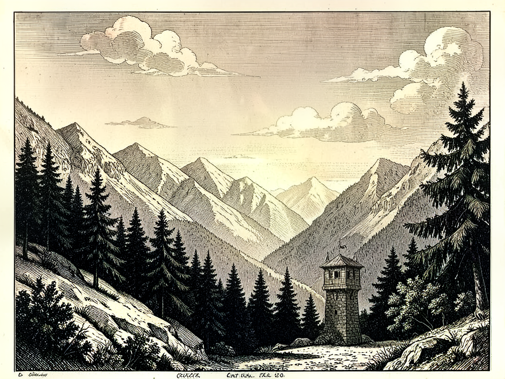 Royal Meteorological Chronicle: Gothic Mountain Stillness