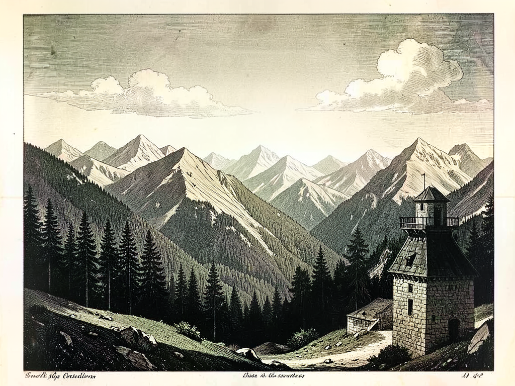 Royal Meteorological Chronicle: Gothic Mountain Stillness