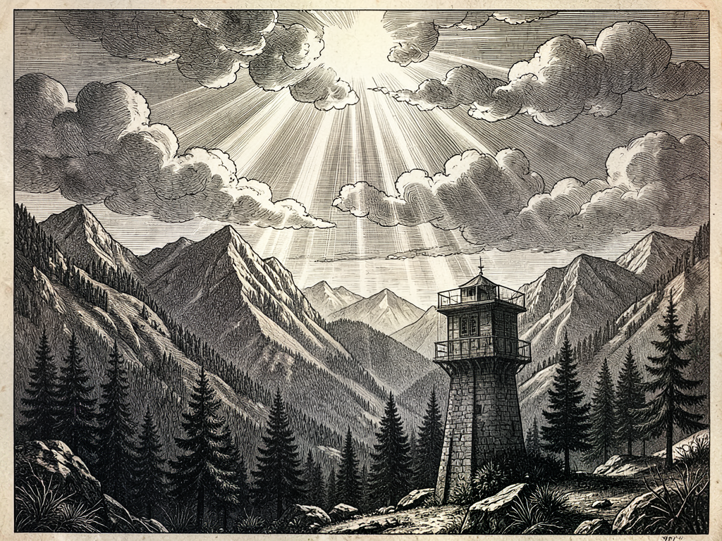 Royal Meteorological Chronicle: Gothic Mountain Stillness