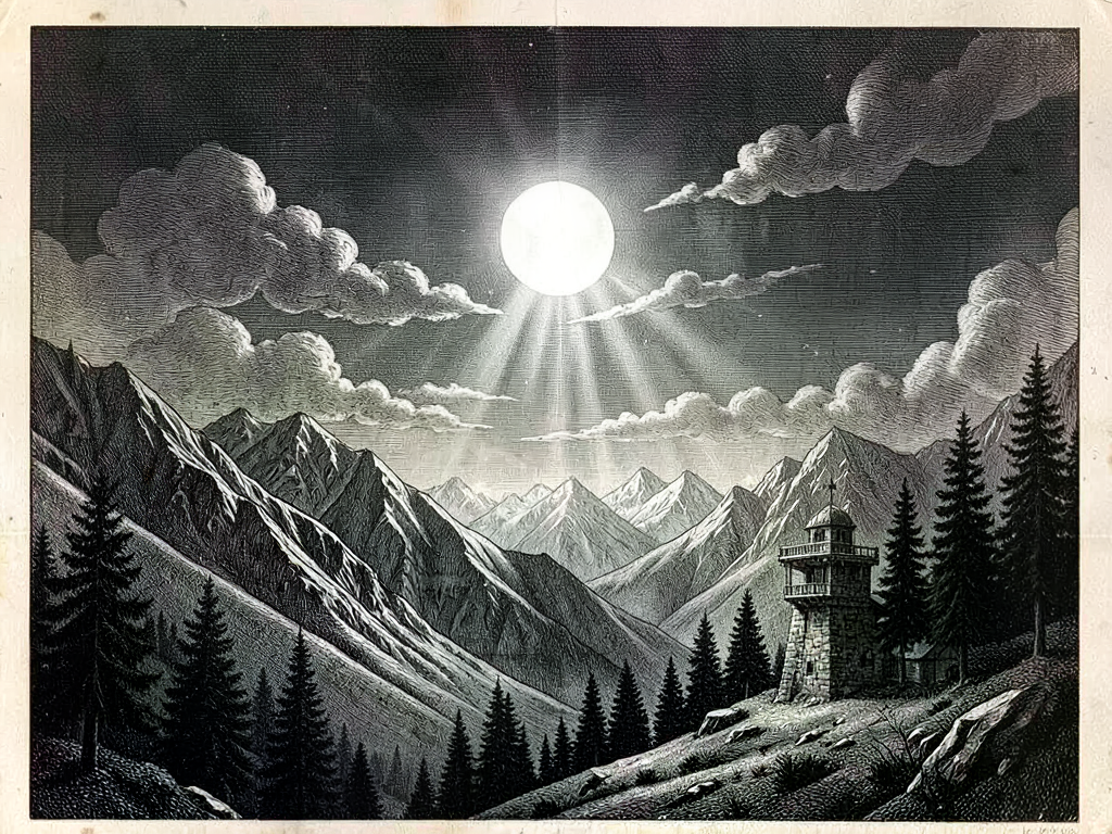 Royal Meteorological Chronicle: Gothic Mountain Stillness