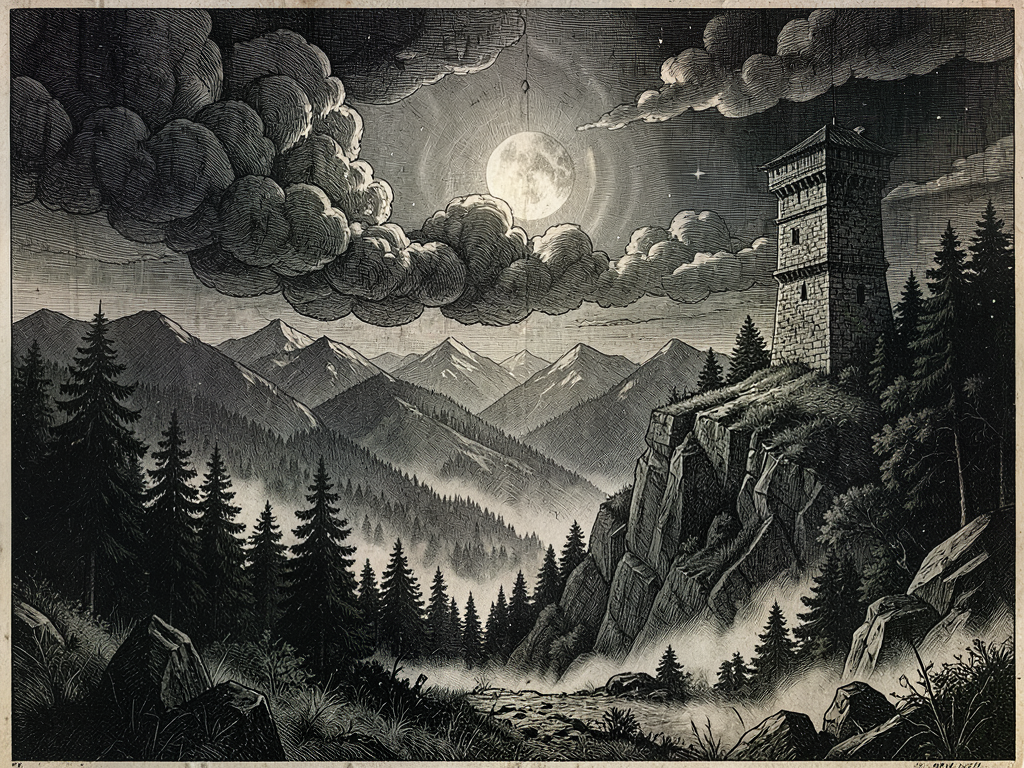 Royal Meteorological Chronicle: Nocturnal Spectral Fog under Waning Gibbous