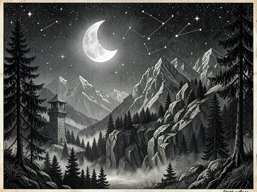 Royal Meteorological Chronicle: Nocturnal Spectral Fog under Waning Gibbous