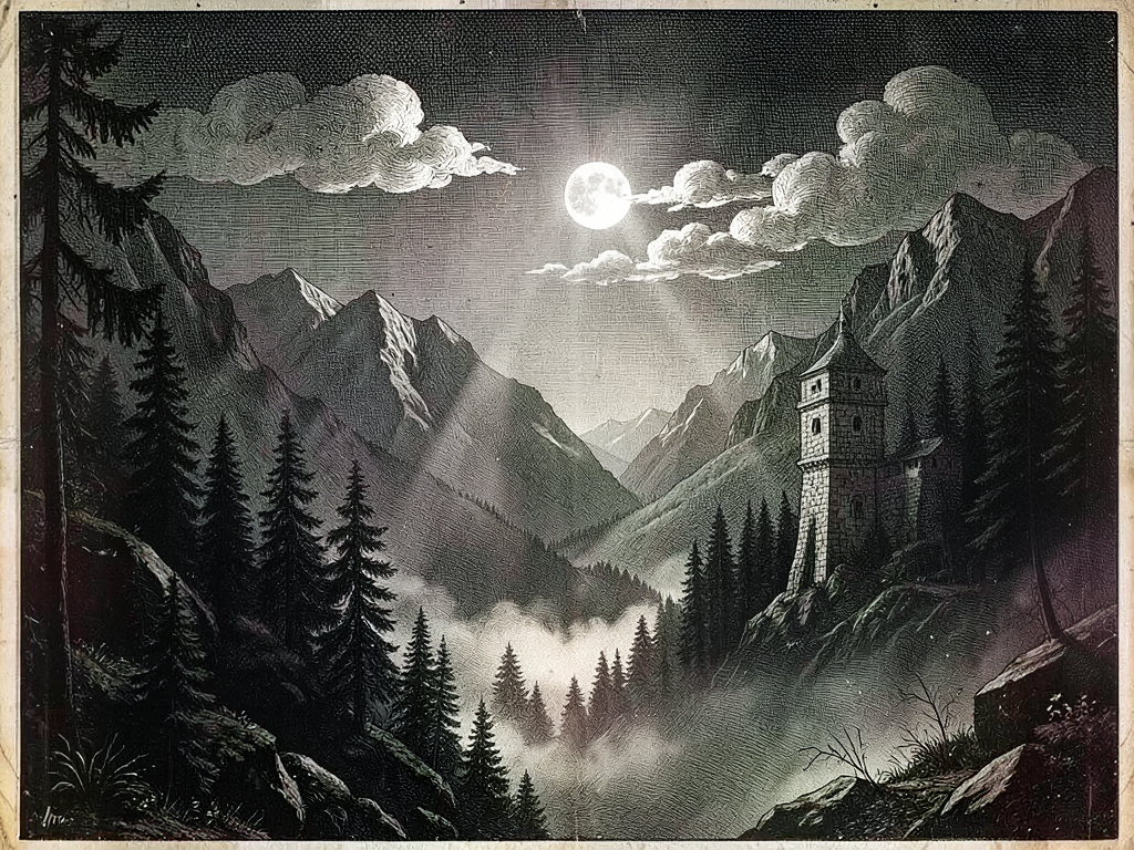 Royal Meteorological Chronicle: Nocturnal Spectral Fog under Waning Gibbous