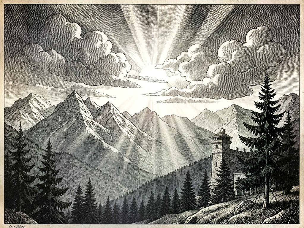 Royal Meteorological Chronicle: Gothic Mountain Stillness